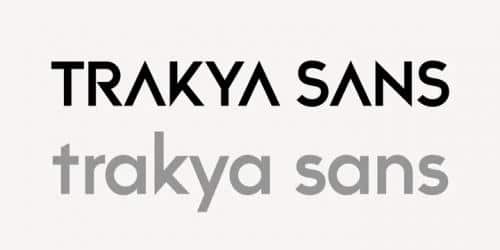 Trakya Sans Serif Font 2