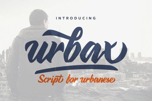 Urbax Script Font 1