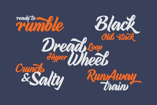 Urbax Script Font 3