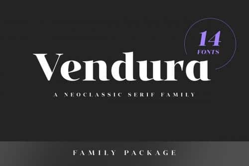Vendura Neoclassic Serif Font 1