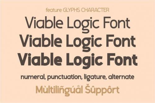 Viable Logic Font 2