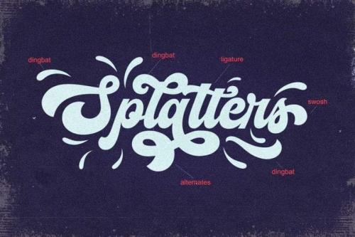 Vignettic Script Font 3