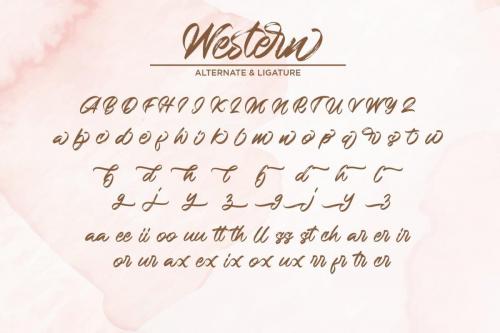 Western Typeface  16