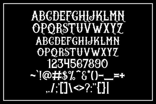Wild Rover Font 4
