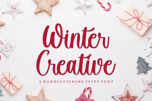 Winter Creative Handwritten Script Font 1