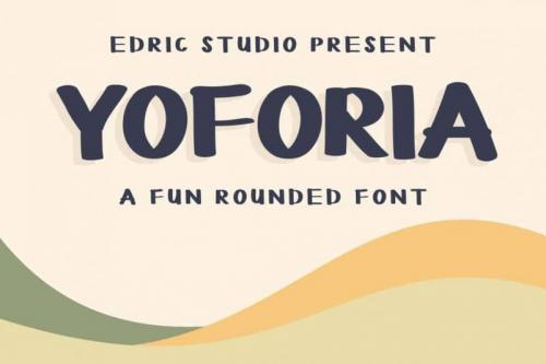 YOFORIA Rounded Font 1