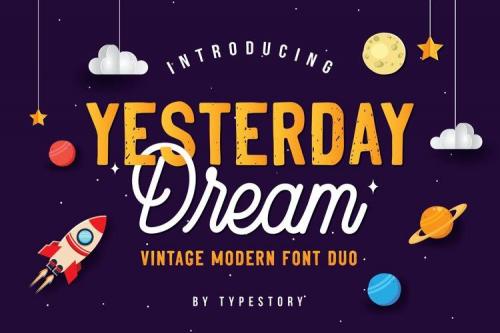 Yesterday Dream Font Duo