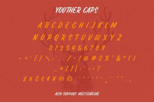 Youther Font  11