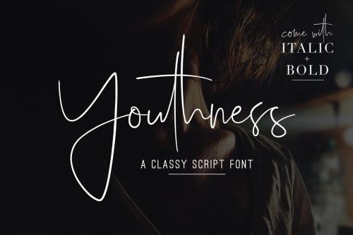 Youthness Script Font Free Download