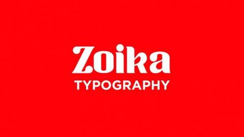 Zoika Typeface