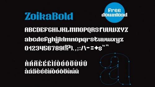 Zoika Typeface  2