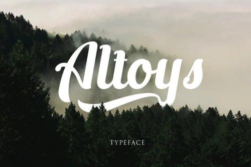Altoys Script Font Free 1