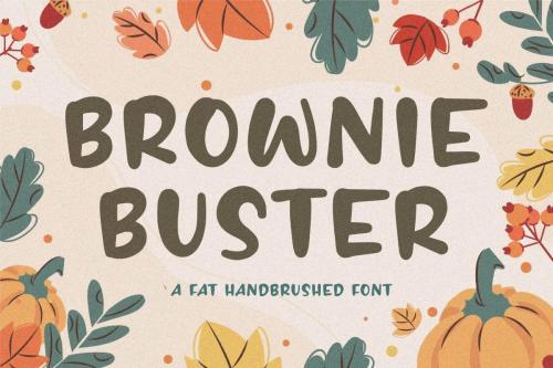 BROWNIE BUSTER Font 1