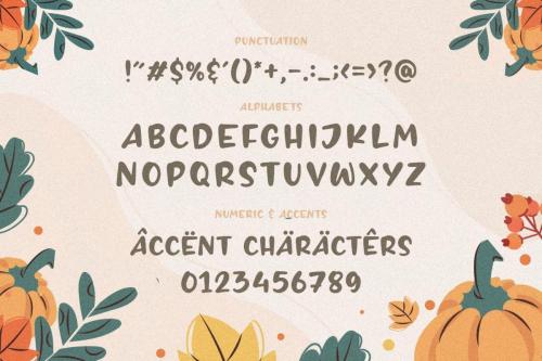 BROWNIE BUSTER Font 6