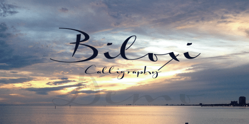 Biloxi Calligraphy Font