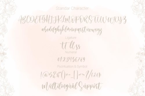 Blessing Day Font 9