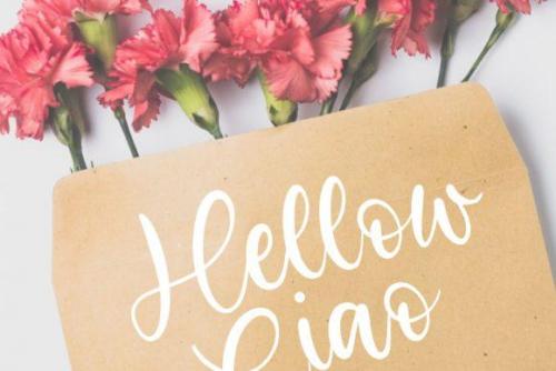 Bright Violet Font 3