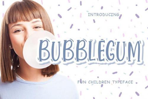Bubblegum Font 1