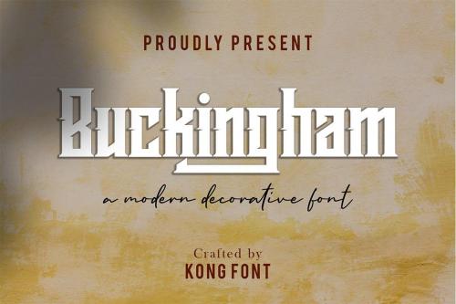 Buckingham Font