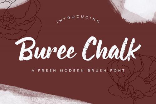 Buree Chalk Font 1