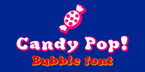 Candy Pop! Font 2