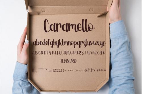 Caramello Font 8