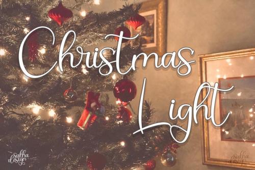 Christmas Bell Calligraphy Script Font 3