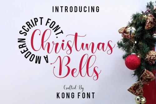 Christmas Bells Font 1