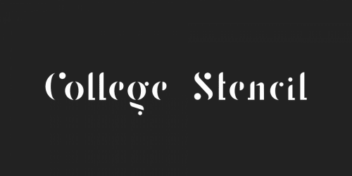 College-Stencil-Font-61