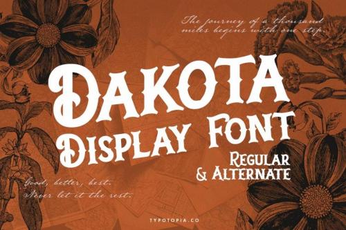 Dakota Font 1