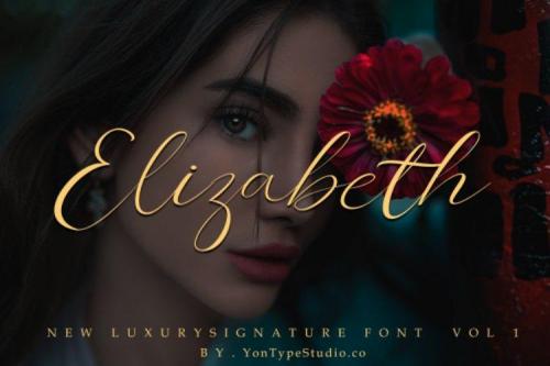 Elizabeth Signature Font 12