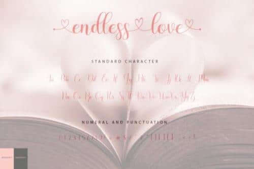 Endless Love Font 8