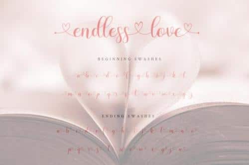 Endless Love Font 9
