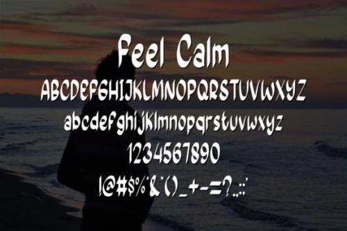 Feel Calm Font 5