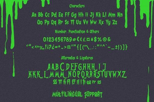 Frightmare Font 3