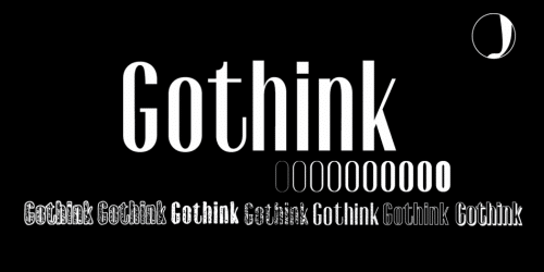 Gothink Font Family 1