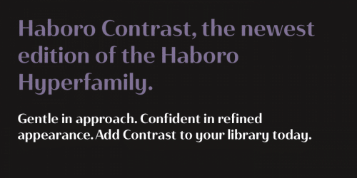 Haboro Contrast Font Family  5