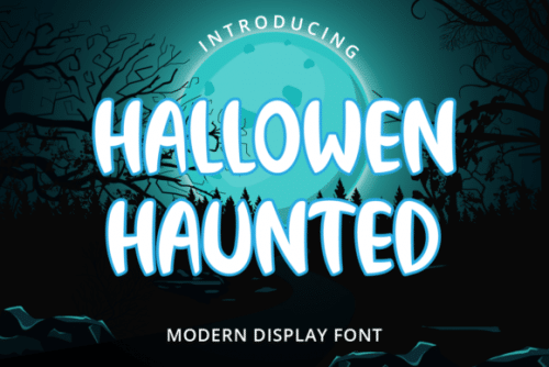 Halloween Haunted Font 1