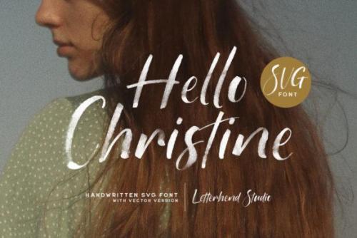 Hello Christine Font 1