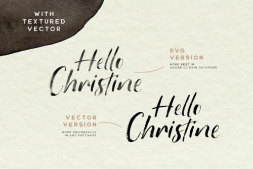 Hello Christine Font 6