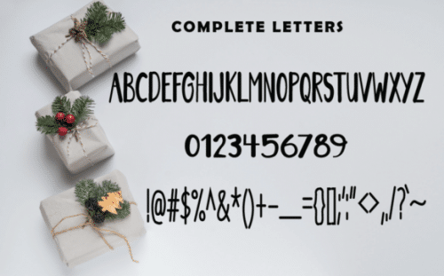 Hello Christmas Font 3