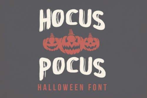 Hocus Focus Font 1