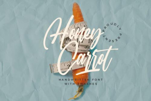Honey Carrot Font