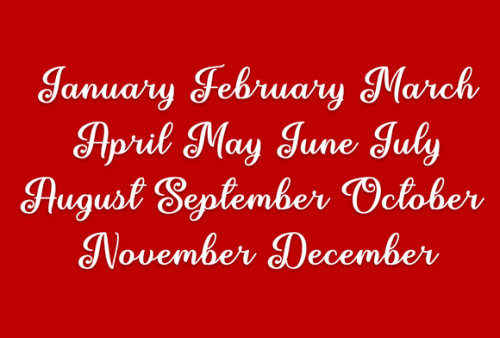 June Font 4