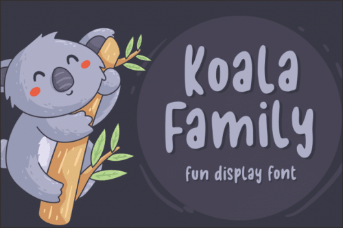 Koala Family Font 1