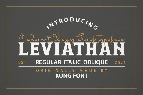 Leviathan Font 1