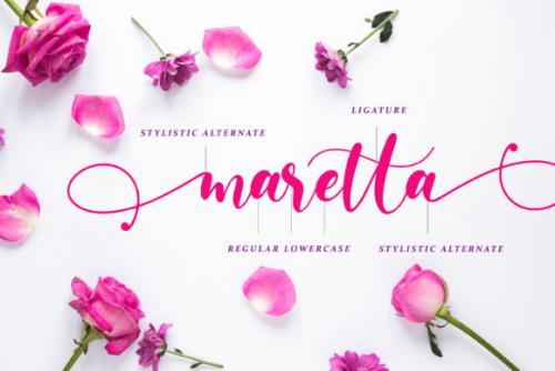 Lovemy Calligraphy Font 6