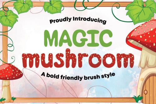 Magic Mushroom Font