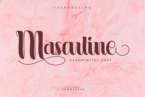 Masculine Font 1
