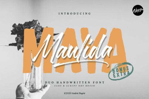 Maulida Maya Font 1